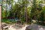 Terrasse extérieure et Spa&nbsp;&nbsp;&nbsp;&copy; Chalet Haut-Bois
