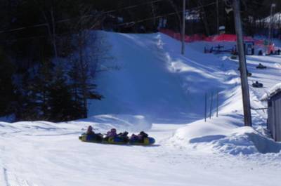 Mont Castor / Glissade sur neige
