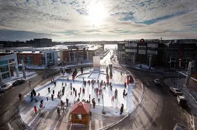 La patinoire de Centropolis
