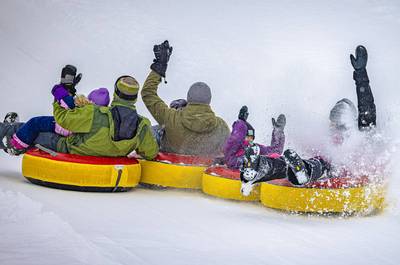Ski la Tuque / Glissade sur neige