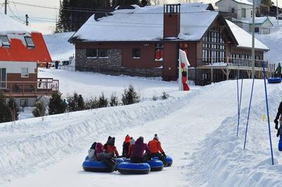 Parc Régional de Val-d'Irène / Glissade sur neige