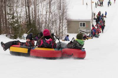 Ski Saint-Raymond / Glissade sur neige