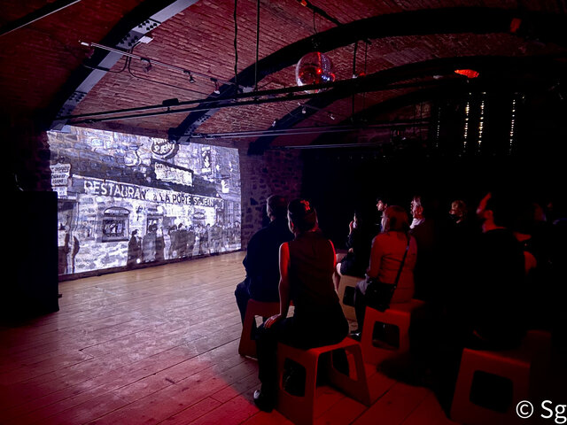 Exposition immersive spectateurs&nbsp;&nbsp;&nbsp;&copy; S.Grandliénard