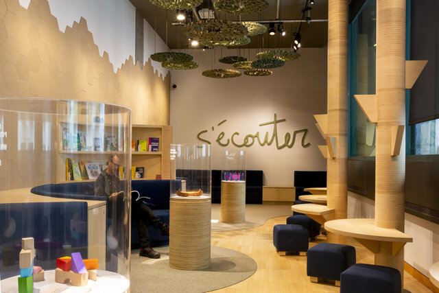 Voie libre, le nouvel espace collectif du Musée&nbsp;&nbsp;&nbsp;&copy; Musée de la civilisation/M-J.Marcotte - Icône