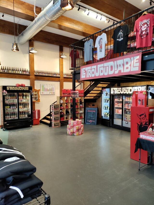 Boutique - Espace bière&nbsp;&nbsp;&nbsp;&copy; B. Vergeat