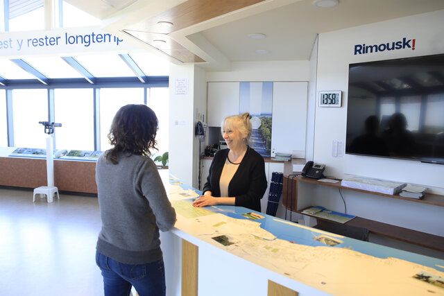 Bureau d'information touristique de Rimouski&nbsp;&nbsp;&nbsp;&copy; L.Everitt
