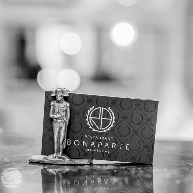 Bonaparte - Carte d'affaires&nbsp;&nbsp;&nbsp;&copy; Frédéric Ryan