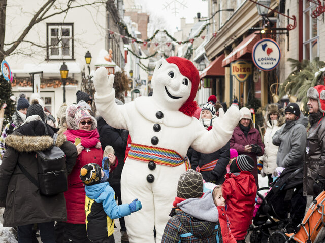 Carnaval de Québec au Quartier&nbsp;&nbsp;&nbsp;&copy; Coopérative du Quartier Petit Champlain