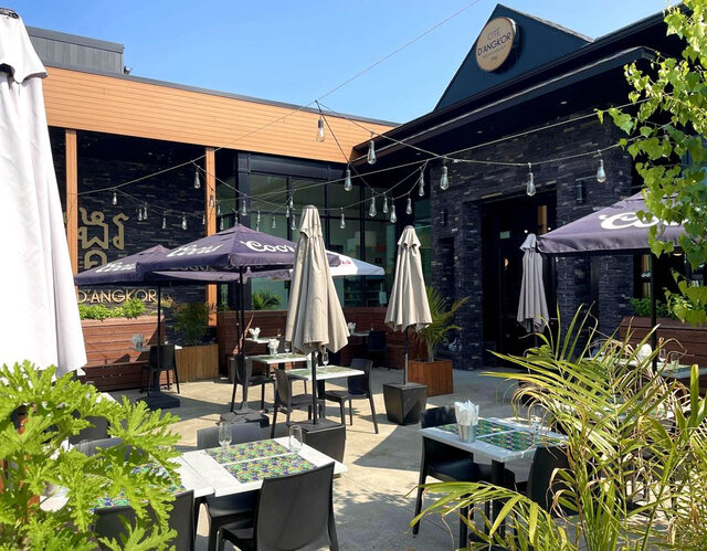 Terrasse&nbsp;&nbsp;&nbsp;&copy; Restaurant Cité d'Angkor