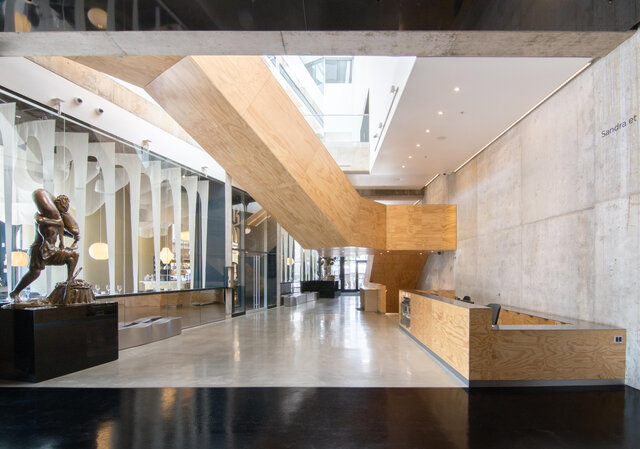 Atrium Sandra et Alain Bouchard&nbsp;&nbsp;&nbsp;&copy; Le Diamant