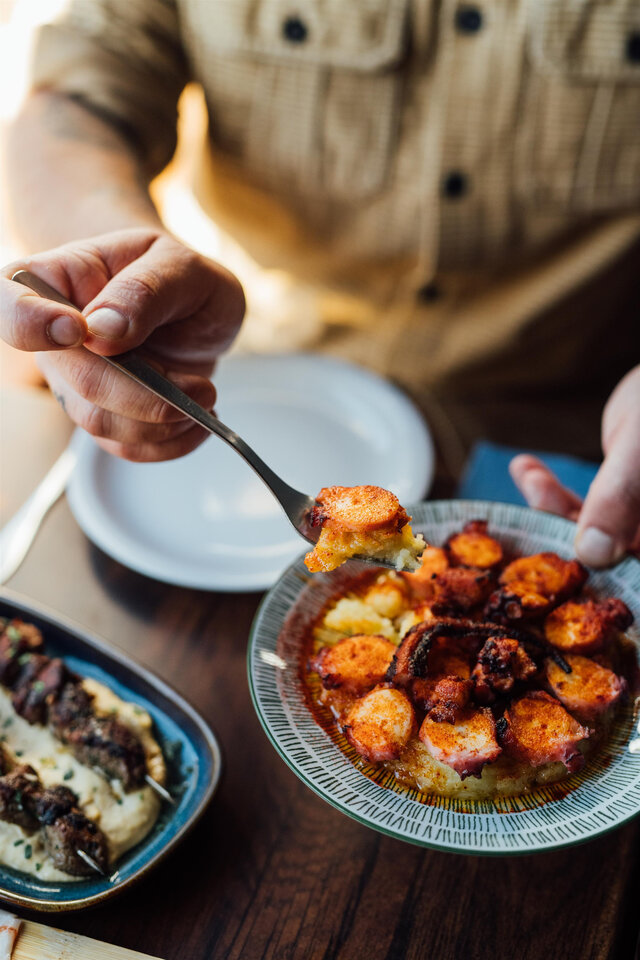 Bo' Dégât - Pieuvre à la Galicienne&nbsp;&nbsp;&nbsp;&copy; Two Food Photographers