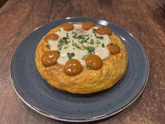 Bo' Dégât - Omelette de sobrasada&nbsp;&nbsp;&nbsp;&copy; Carme Marquez