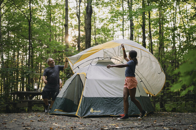 Camping 1&nbsp;&nbsp;&nbsp;&copy; Sépaq