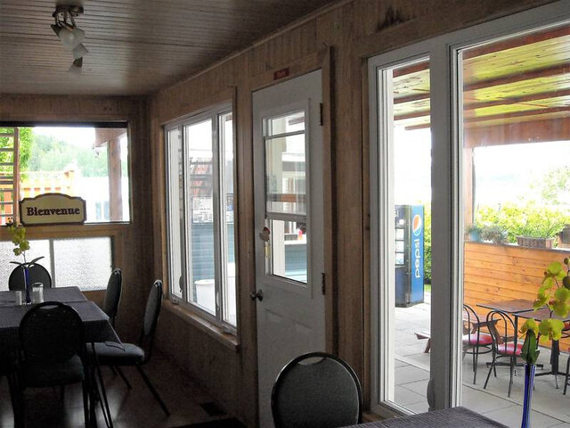 Intérieur du restaurant