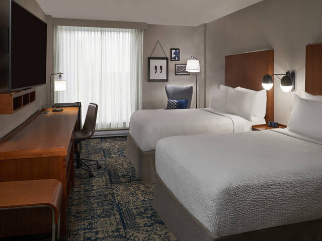 Chambre avec deux lits doubles&nbsp;&nbsp;&nbsp;&copy; E.Kinburn