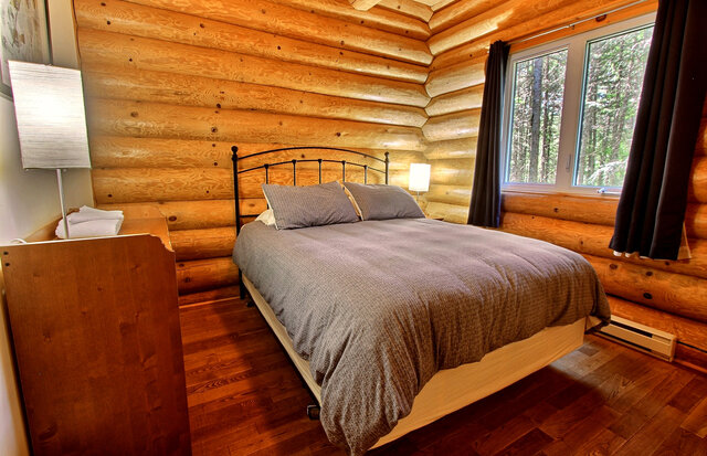 L'Aurore Boréale - Chambre&nbsp;&nbsp;&nbsp;&copy; Au Chalet en Bois Rond