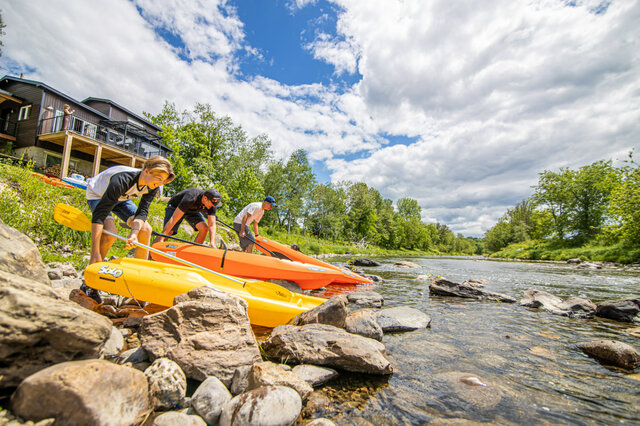 Kayak sur la Rivière Nicolet