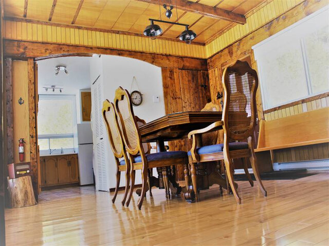 Salle à manger - Vue lac