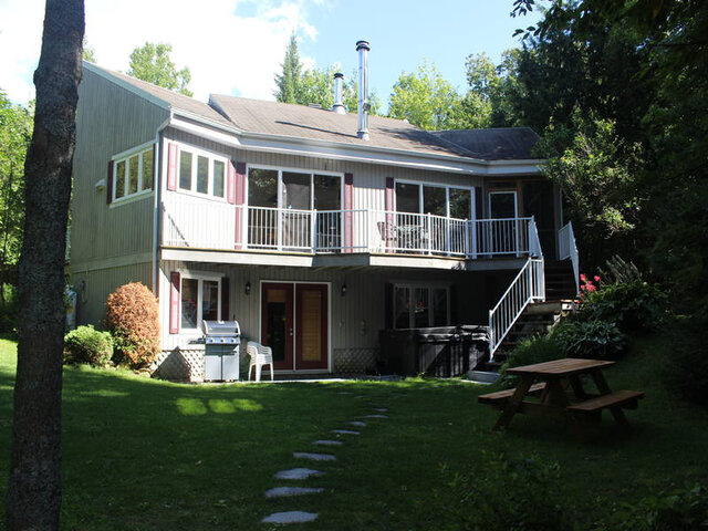 Vue du chalet