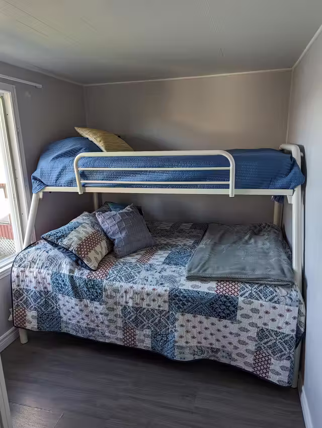 Chambre à coucher&nbsp;&nbsp;&nbsp;&copy; Les Chalets Maric