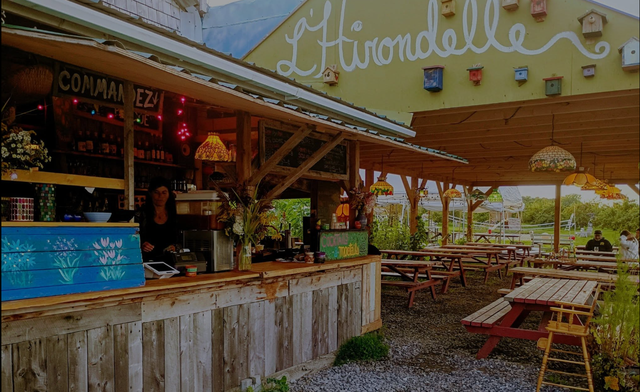 Bistro l'Hirondelle&nbsp;&nbsp;&nbsp;&copy; R. Bergeron