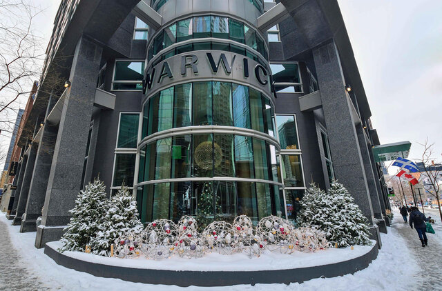 Warwick Le Crystal - Rotonde extérieur&nbsp;&nbsp;&nbsp;&copy; Décors Véronneau