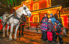 Village illuminé Desjardins © Village québécois d'antan