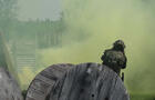 Jeu de combat&nbsp;&nbsp;&nbsp;&copy; Aventure Paintball Lac St-Jean