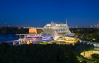 Casino de Montréal - Vue aérienne nocturne © Loto-Québec