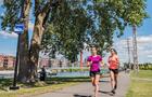 Piste du canal de Lachine - Joggeuses © Parcs Canada