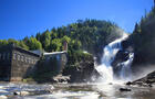 Chute Ouiatchouan (72 mètres)&nbsp;&nbsp;&nbsp;&copy; Corporation du parc régional Val-Jalbert