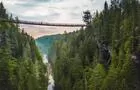 Passerelle suspendue la plus haute au Québec !&nbsp;&nbsp;&nbsp;&copy; Terfa