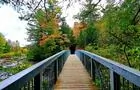 Pont argent en automne © Parc Historique de la Poudrière de Windsor