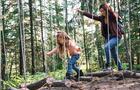 Jeux d'hébertisme © Société d'histoire du Lac-Saint-Jean