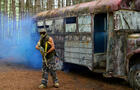 Terrain de l'autobus&nbsp;&nbsp;&nbsp;&copy; Paintball Fort Ouest inc.