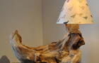 Lampe de bois de mer © Atelier Bertrand