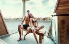 Sauna sur l'eau&nbsp;&nbsp;&nbsp;&copy; M-R.Mattera