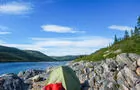 Camping sur les rives de la rivière George&nbsp;&nbsp;&nbsp;&copy; C.Legall-Payne