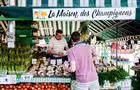 Marché Jean-Talon - Producteur de légumes&nbsp;&nbsp;&nbsp;&copy; Dominique Viau