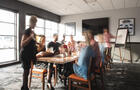 Salle pour groupes © Boston Pizza (Saguenay)