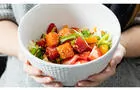 Sashimi doré - Salade de pokes