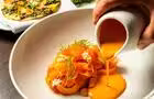 Bouillon Bilk - Carotte / abricot / dukkah / marjolaine&nbsp;&nbsp;&nbsp;&copy; craving curator