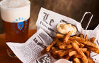 Frites © Microbrasserie Lion bleu