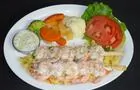 Brochette de crevettes&nbsp;&nbsp;&nbsp;&copy; Hôtel-Motel et restaurant Le Coronet
