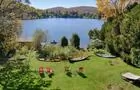 Le lac vu des balcons des chambres