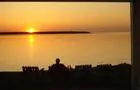 Coucher de soleil au motel