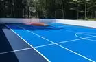 Camping Estrie Lac Plage dek hockey basketball © Camping Plage McKenzie