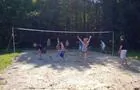 Terrain de volleyball&nbsp;&nbsp;&nbsp;&copy; Pavillon des Mésanges