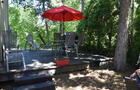 Patio avec BBQ