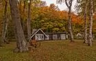 Le chalet à l'automne&nbsp;&nbsp;&nbsp;&copy; M.Chabot